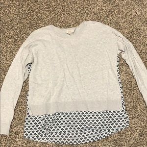 Ann Taylor Loft Sweater Blouse